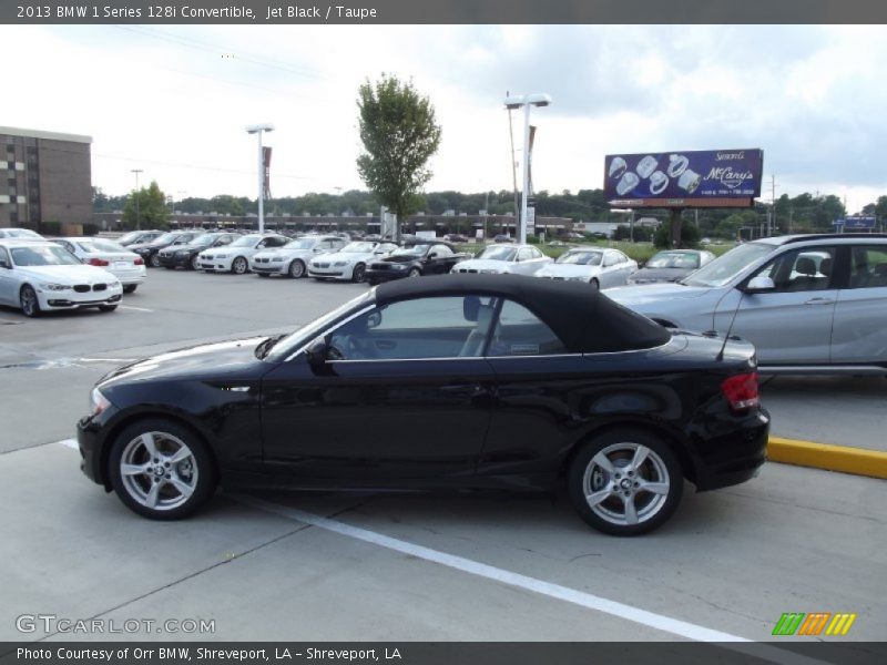 Jet Black / Taupe 2013 BMW 1 Series 128i Convertible