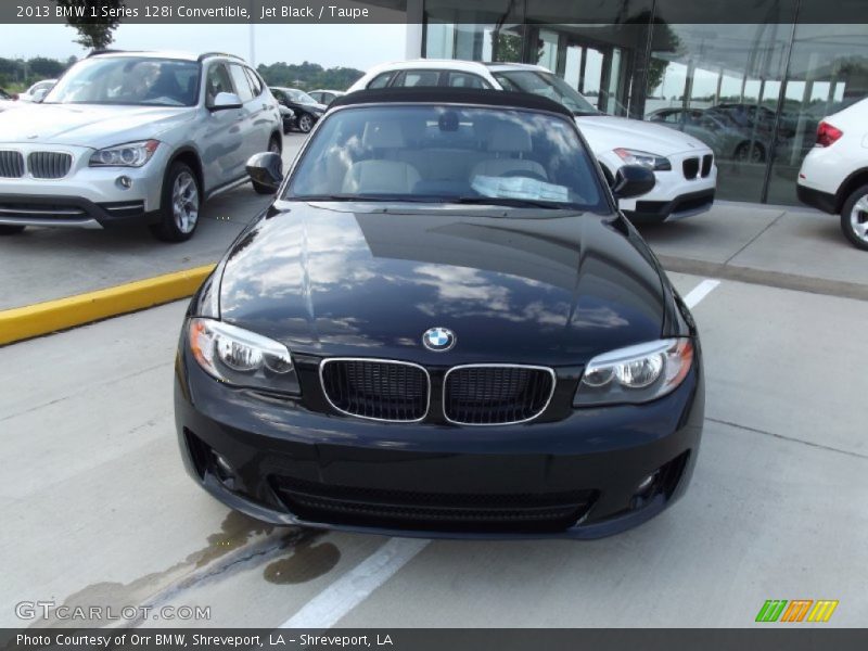 Jet Black / Taupe 2013 BMW 1 Series 128i Convertible