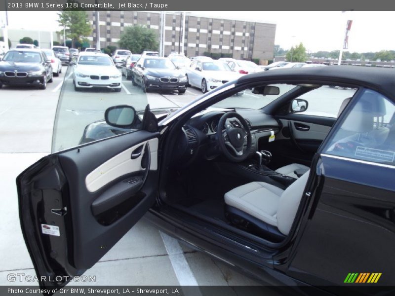 Jet Black / Taupe 2013 BMW 1 Series 128i Convertible