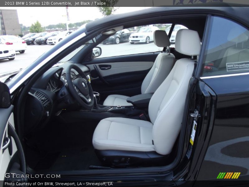 Jet Black / Taupe 2013 BMW 1 Series 128i Convertible