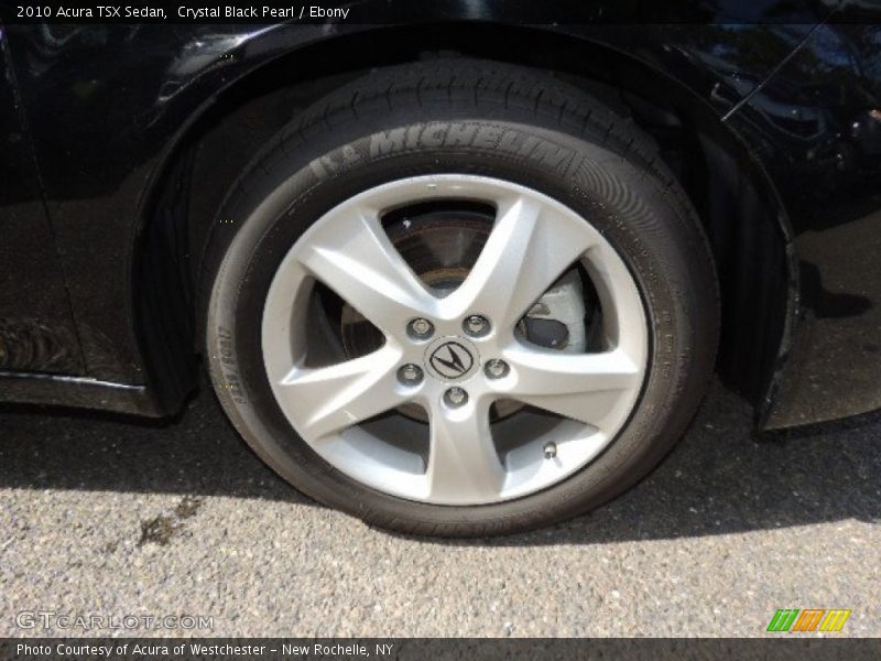 Crystal Black Pearl / Ebony 2010 Acura TSX Sedan