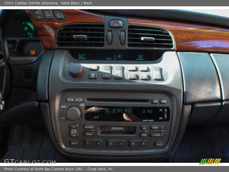 Controls of 2001 DeVille Limousine