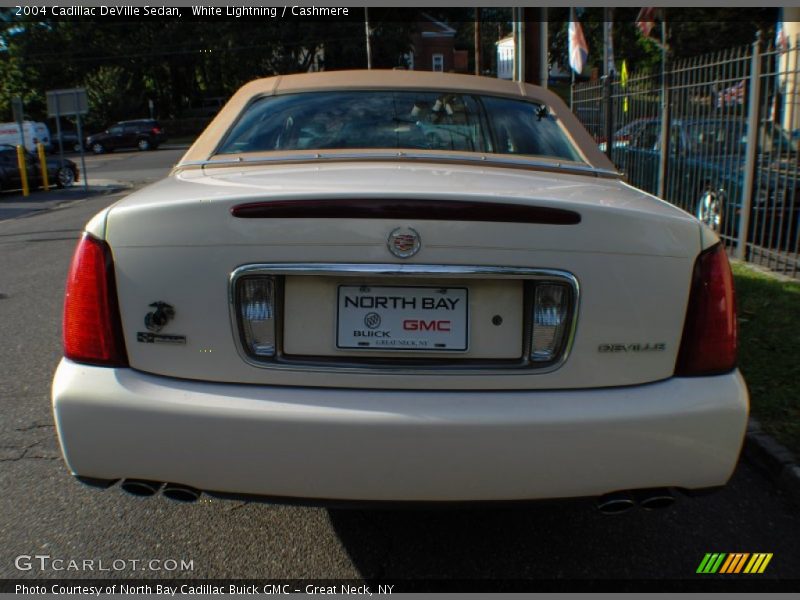 White Lightning / Cashmere 2004 Cadillac DeVille Sedan
