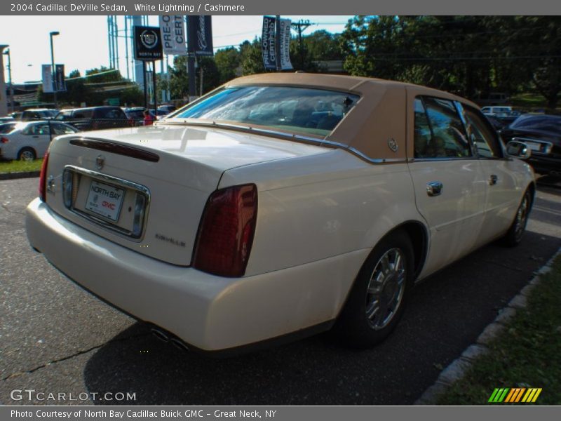 White Lightning / Cashmere 2004 Cadillac DeVille Sedan