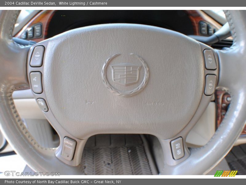 White Lightning / Cashmere 2004 Cadillac DeVille Sedan