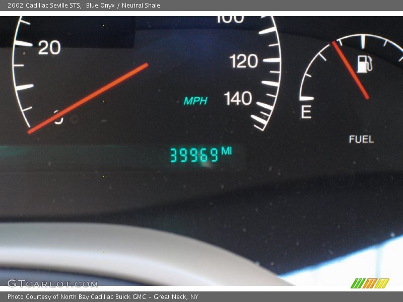 Blue Onyx / Neutral Shale 2002 Cadillac Seville STS