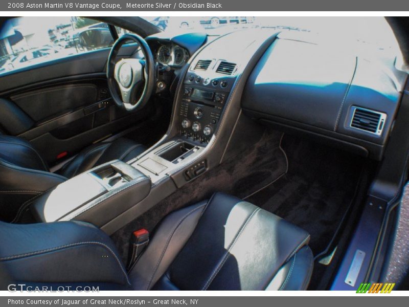 Meteorite Silver / Obsidian Black 2008 Aston Martin V8 Vantage Coupe