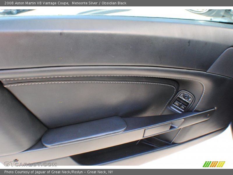 Meteorite Silver / Obsidian Black 2008 Aston Martin V8 Vantage Coupe