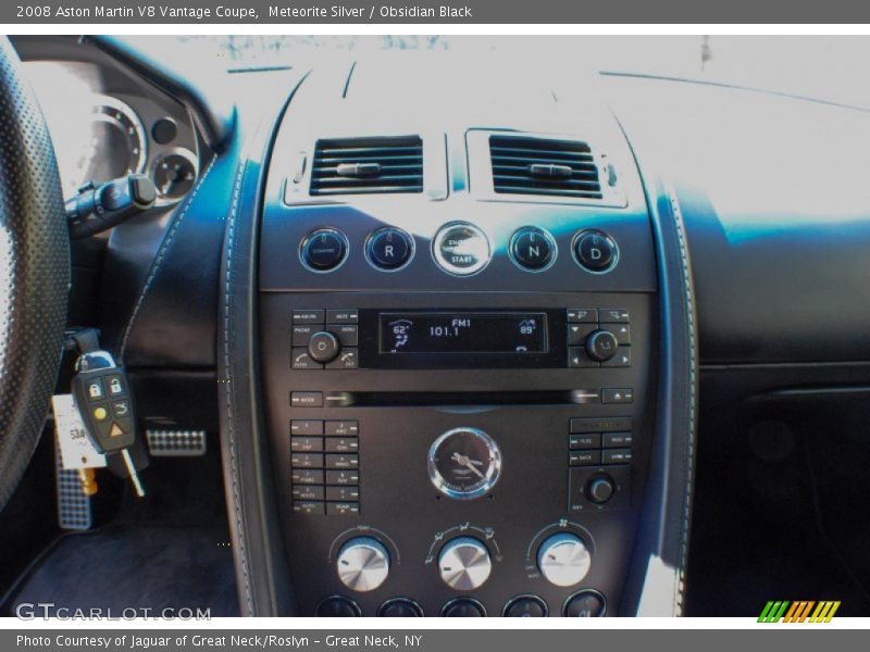 Meteorite Silver / Obsidian Black 2008 Aston Martin V8 Vantage Coupe