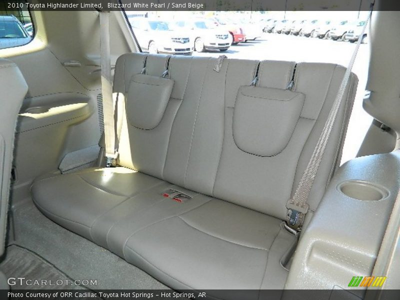 Blizzard White Pearl / Sand Beige 2010 Toyota Highlander Limited