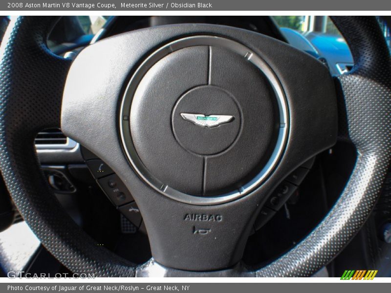 Meteorite Silver / Obsidian Black 2008 Aston Martin V8 Vantage Coupe
