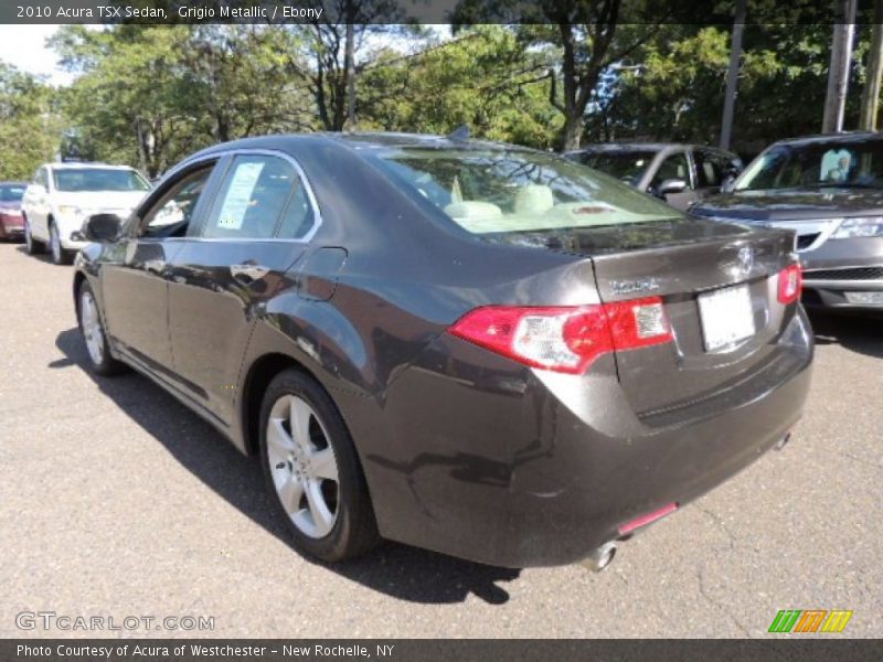 Grigio Metallic / Ebony 2010 Acura TSX Sedan