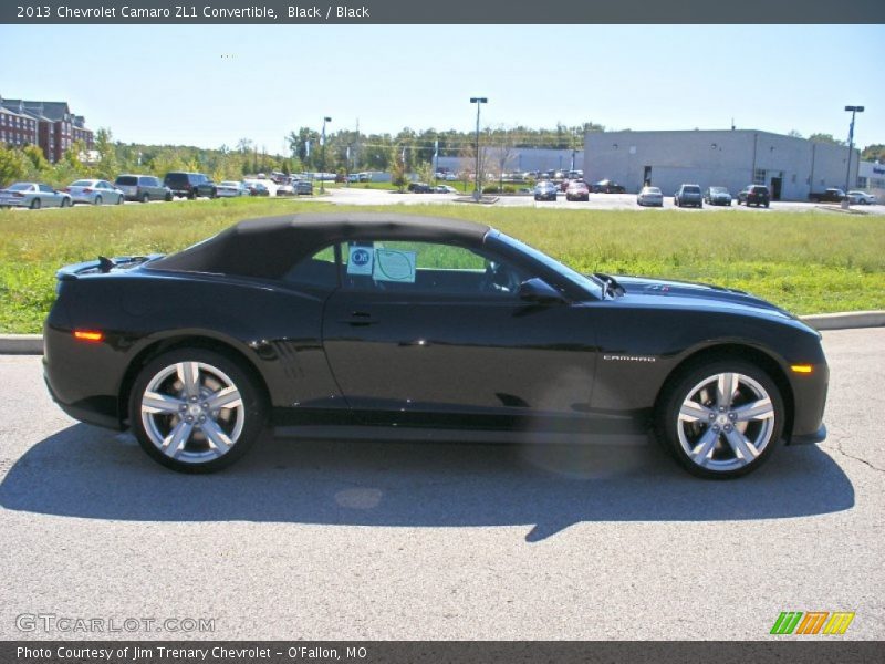 Black / Black 2013 Chevrolet Camaro ZL1 Convertible