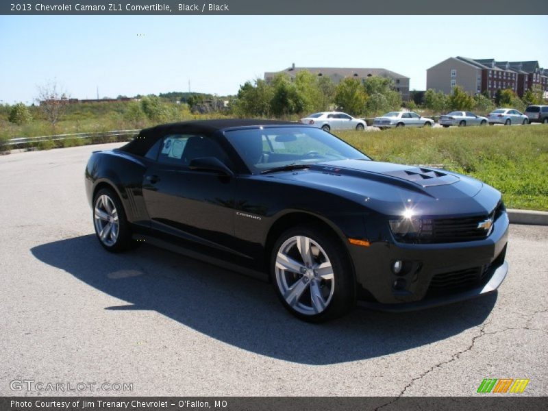 Black / Black 2013 Chevrolet Camaro ZL1 Convertible