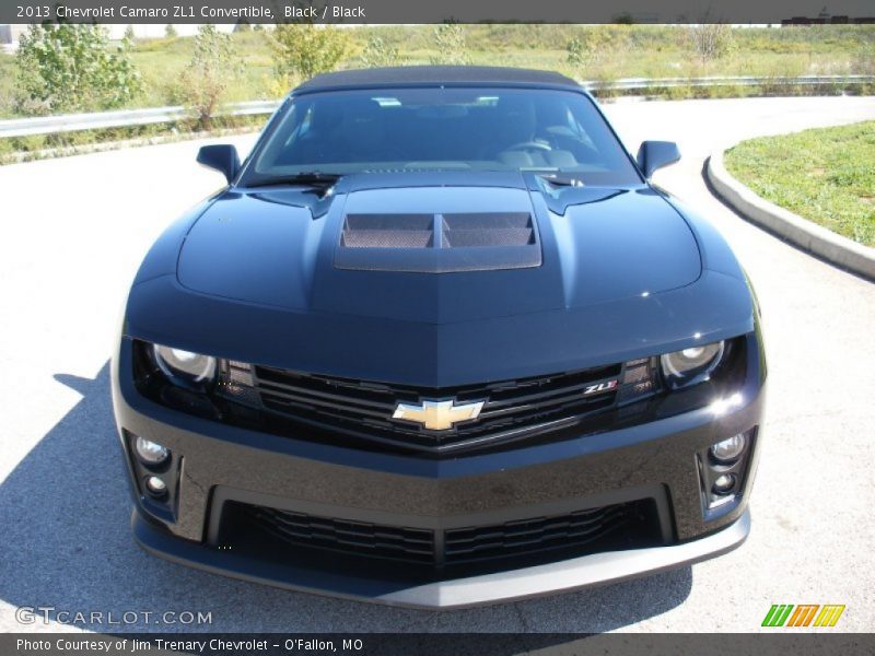 Black / Black 2013 Chevrolet Camaro ZL1 Convertible