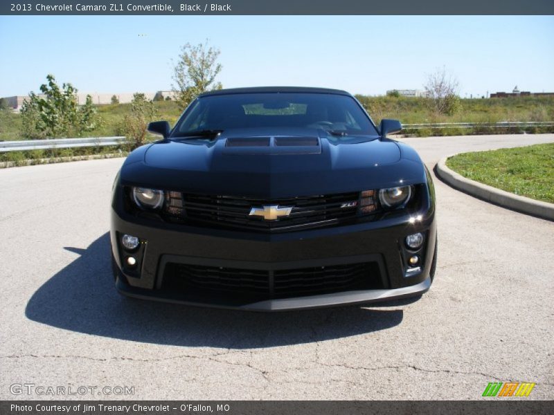 Black / Black 2013 Chevrolet Camaro ZL1 Convertible