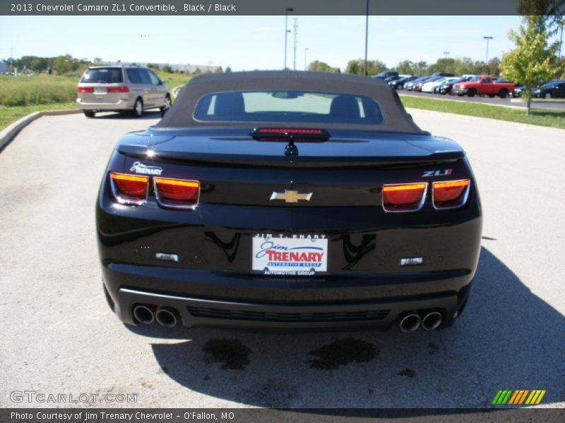 Black / Black 2013 Chevrolet Camaro ZL1 Convertible