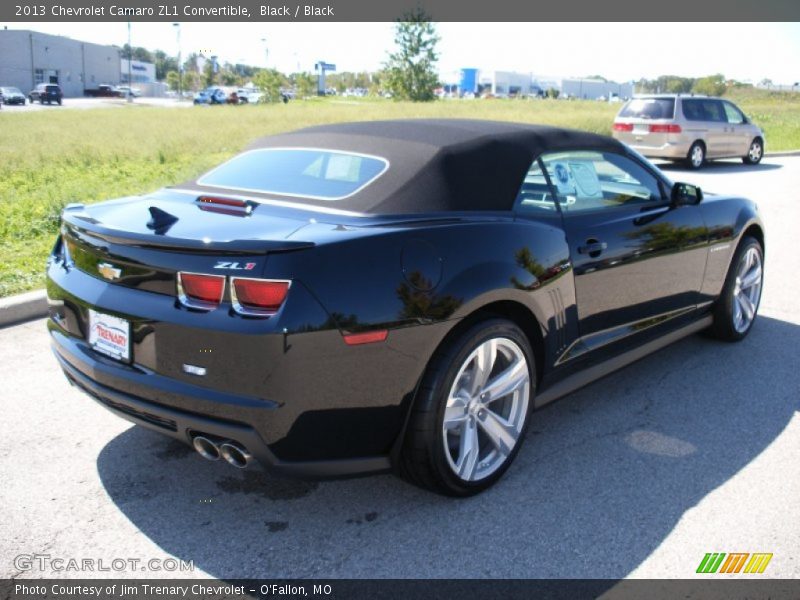 Black / Black 2013 Chevrolet Camaro ZL1 Convertible