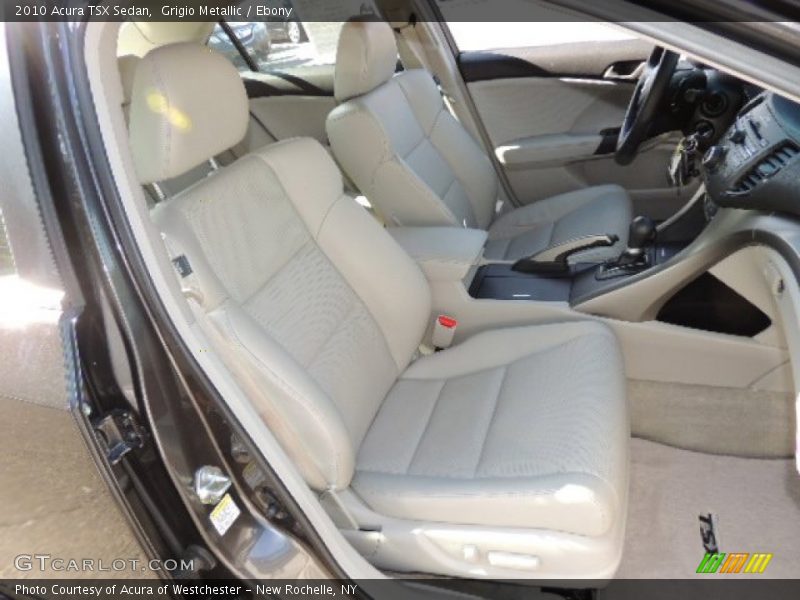 Grigio Metallic / Ebony 2010 Acura TSX Sedan