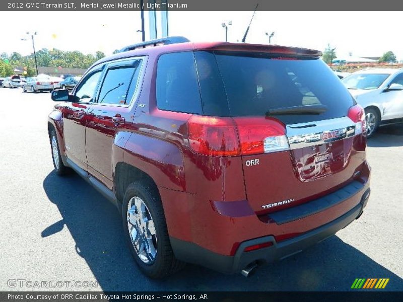 Merlot Jewel Metallic / Light Titanium 2012 GMC Terrain SLT