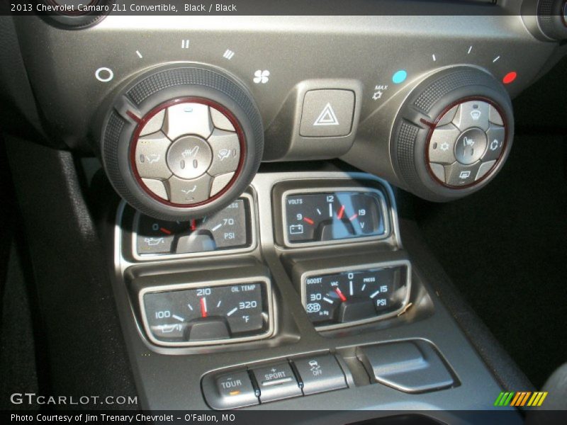 Controls of 2013 Camaro ZL1 Convertible