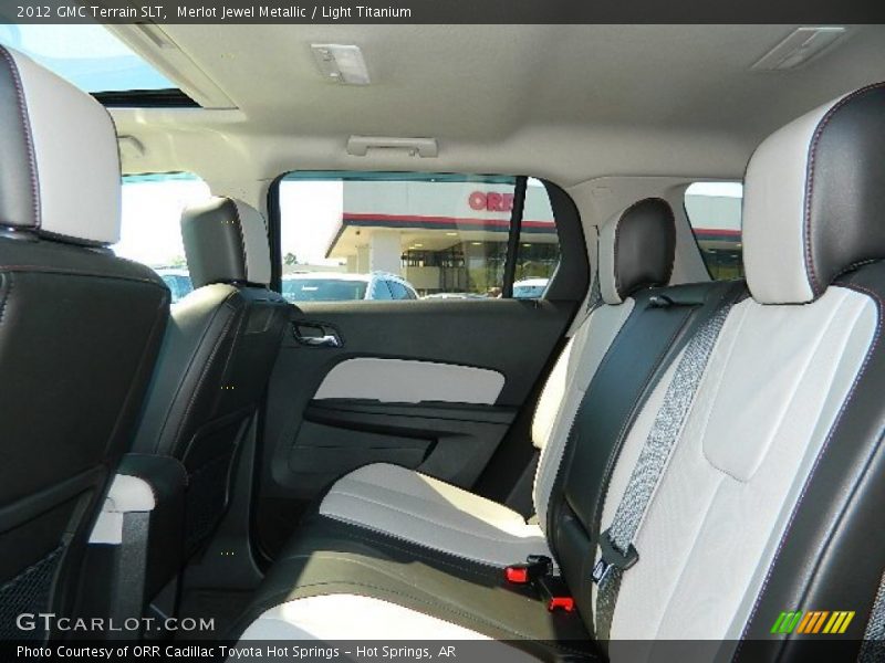 Merlot Jewel Metallic / Light Titanium 2012 GMC Terrain SLT
