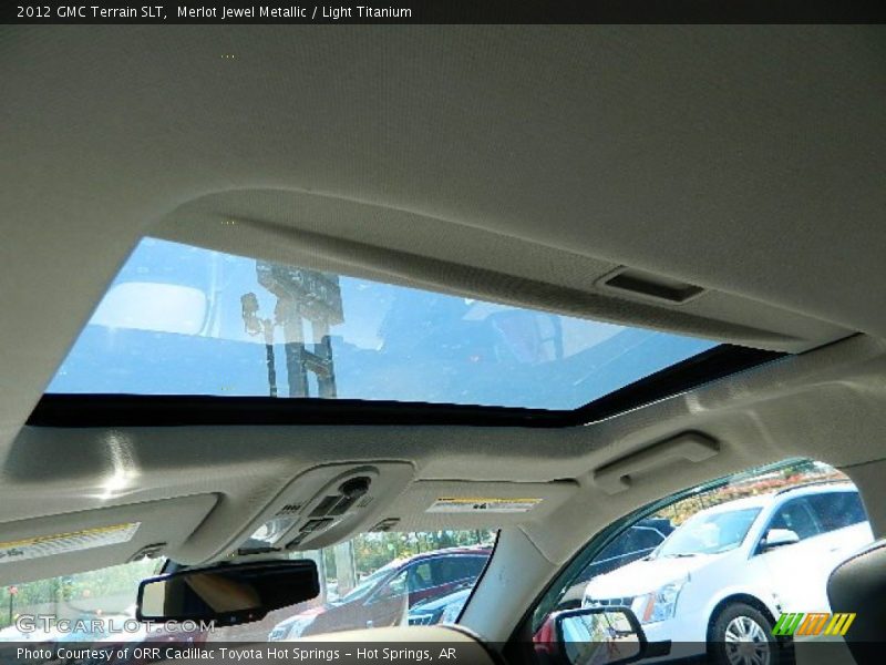 Merlot Jewel Metallic / Light Titanium 2012 GMC Terrain SLT