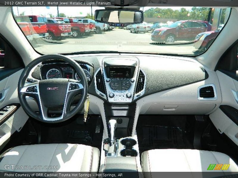Merlot Jewel Metallic / Light Titanium 2012 GMC Terrain SLT