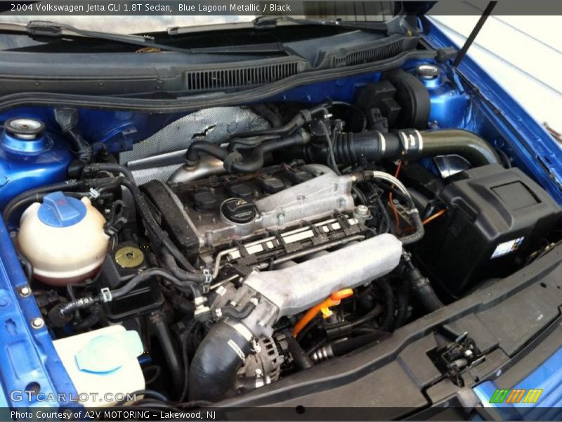 Blue Lagoon Metallic / Black 2004 Volkswagen Jetta GLI 1.8T Sedan