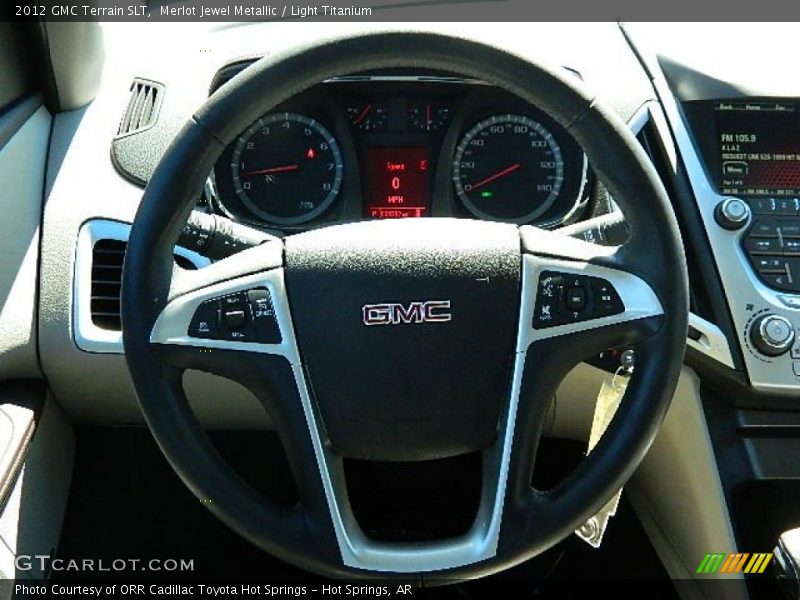 Merlot Jewel Metallic / Light Titanium 2012 GMC Terrain SLT