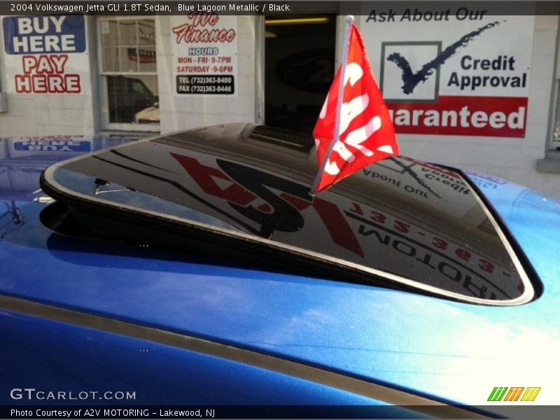 Blue Lagoon Metallic / Black 2004 Volkswagen Jetta GLI 1.8T Sedan