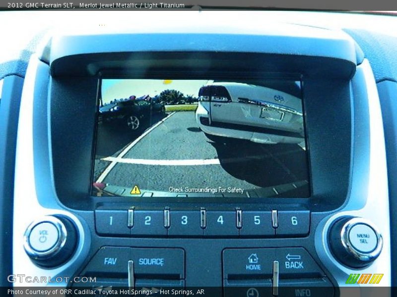 Merlot Jewel Metallic / Light Titanium 2012 GMC Terrain SLT