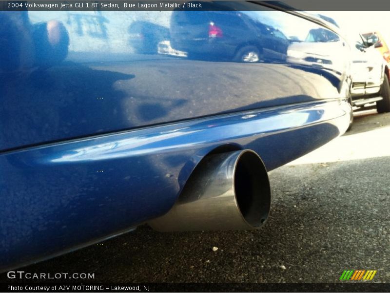 Blue Lagoon Metallic / Black 2004 Volkswagen Jetta GLI 1.8T Sedan