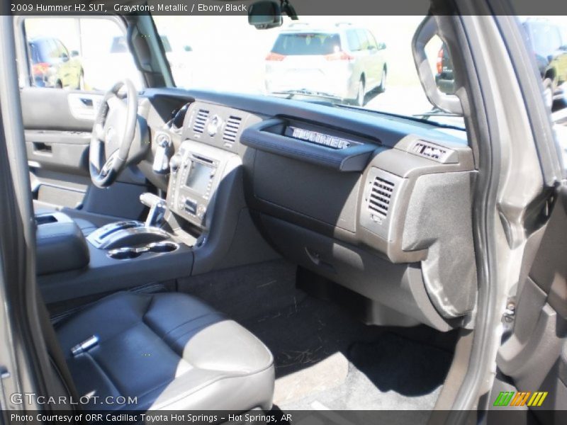 Graystone Metallic / Ebony Black 2009 Hummer H2 SUT