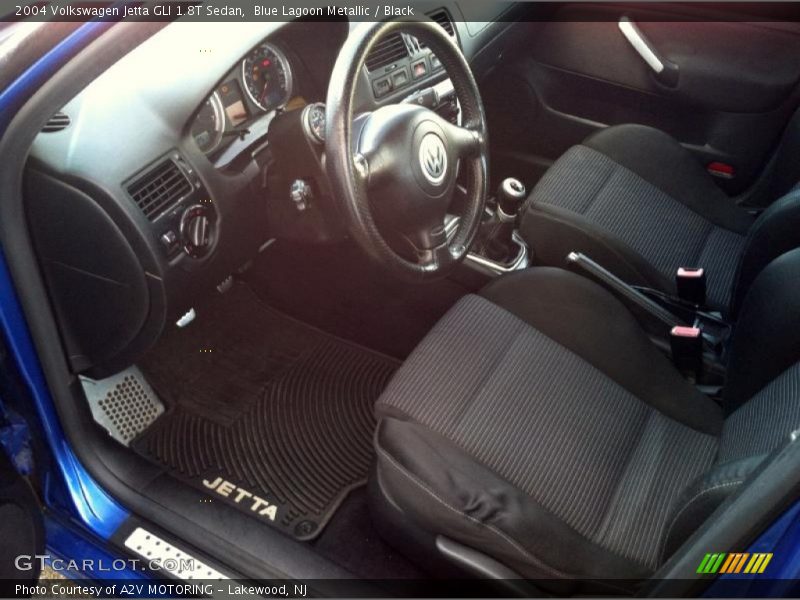 Blue Lagoon Metallic / Black 2004 Volkswagen Jetta GLI 1.8T Sedan