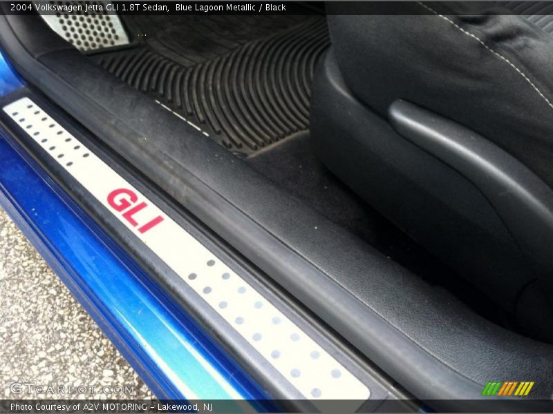 Blue Lagoon Metallic / Black 2004 Volkswagen Jetta GLI 1.8T Sedan
