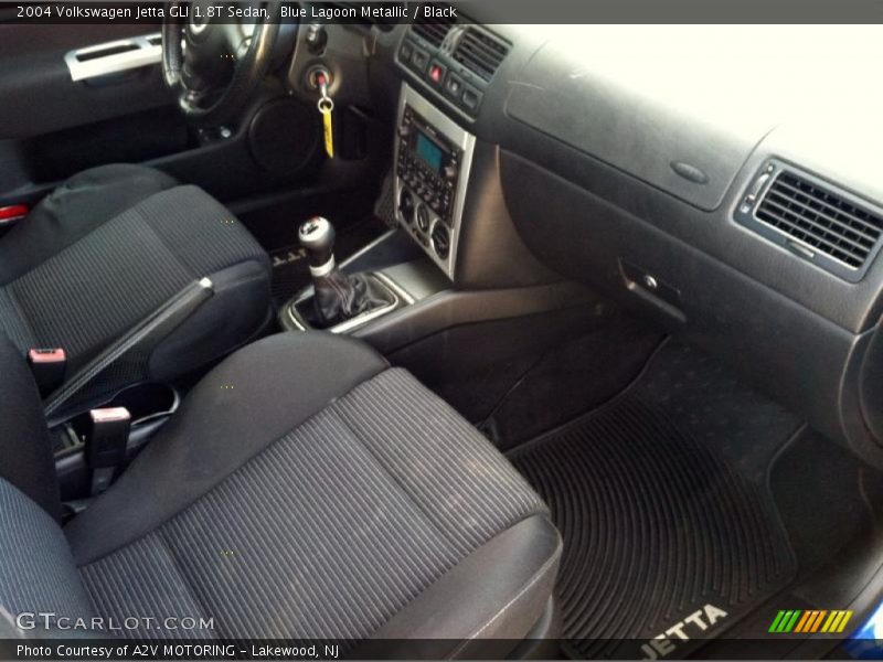 Blue Lagoon Metallic / Black 2004 Volkswagen Jetta GLI 1.8T Sedan
