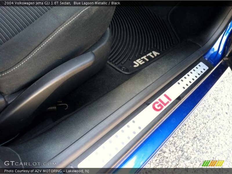 Blue Lagoon Metallic / Black 2004 Volkswagen Jetta GLI 1.8T Sedan
