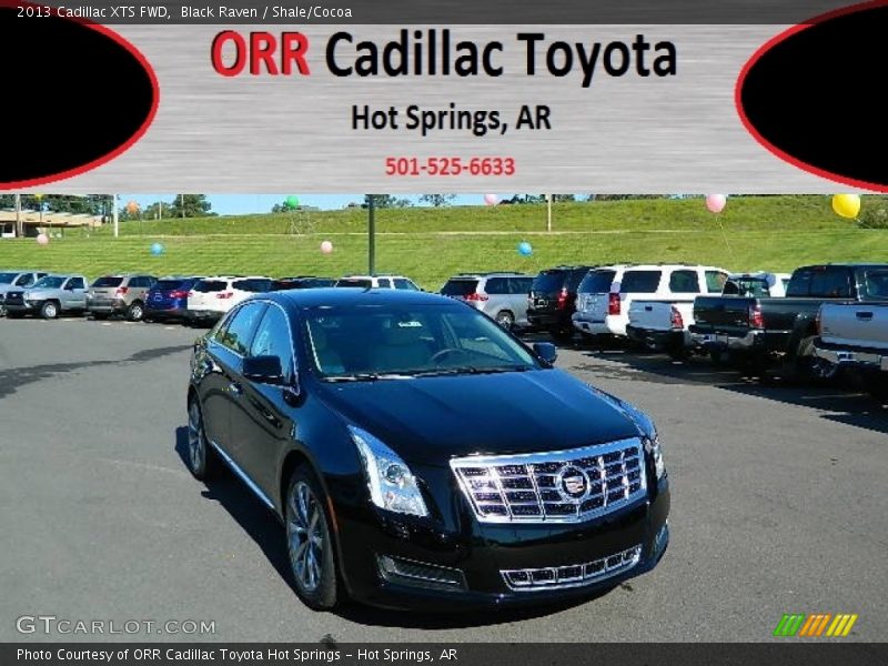 Black Raven / Shale/Cocoa 2013 Cadillac XTS FWD