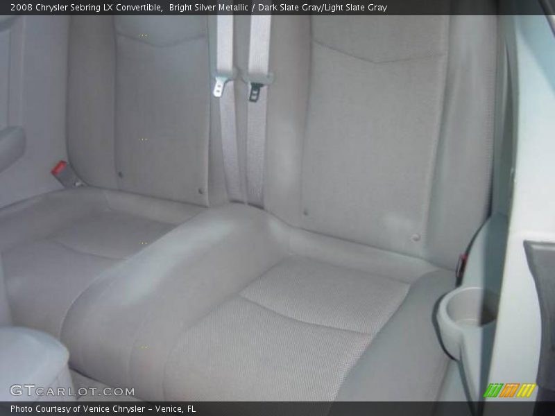 Bright Silver Metallic / Dark Slate Gray/Light Slate Gray 2008 Chrysler Sebring LX Convertible