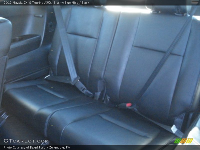 Stormy Blue Mica / Black 2012 Mazda CX-9 Touring AWD
