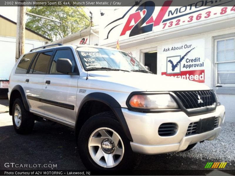 Munich Silver Metallic / Gray 2002 Mitsubishi Montero Sport ES 4x4