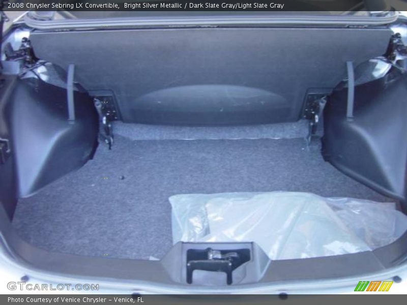 Bright Silver Metallic / Dark Slate Gray/Light Slate Gray 2008 Chrysler Sebring LX Convertible