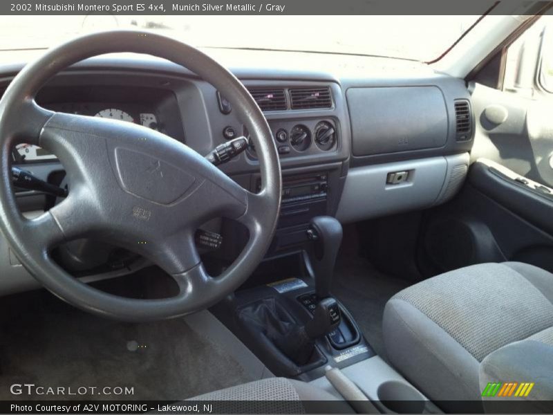 Munich Silver Metallic / Gray 2002 Mitsubishi Montero Sport ES 4x4