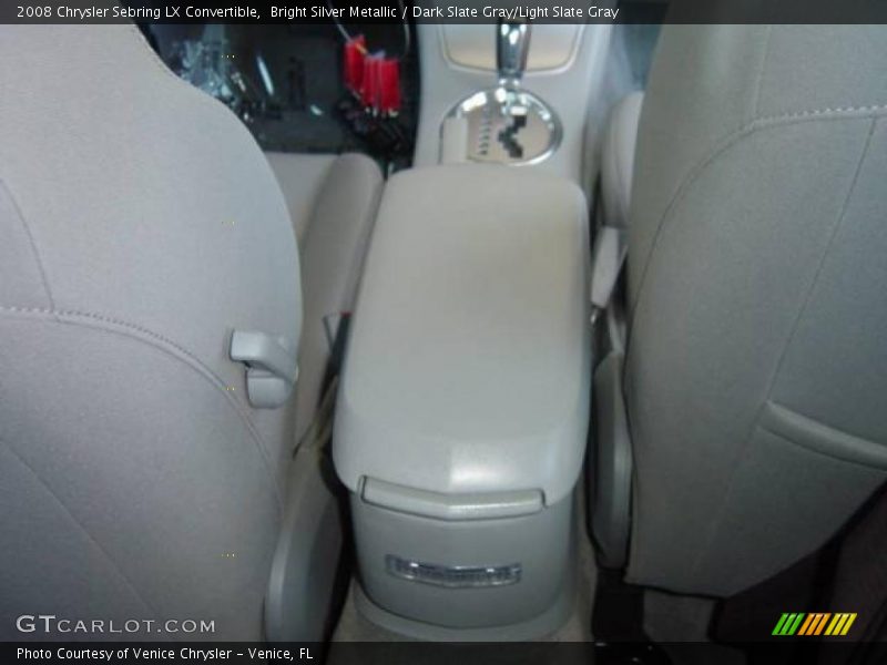 Bright Silver Metallic / Dark Slate Gray/Light Slate Gray 2008 Chrysler Sebring LX Convertible