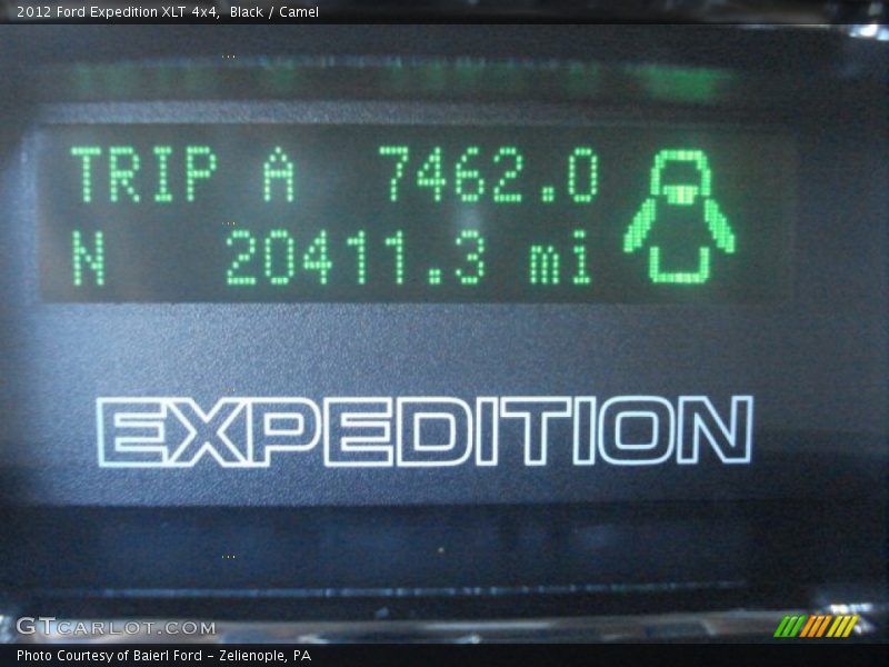 Black / Camel 2012 Ford Expedition XLT 4x4