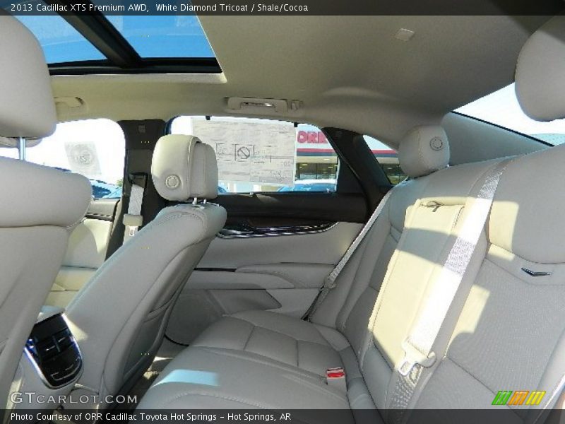 White Diamond Tricoat / Shale/Cocoa 2013 Cadillac XTS Premium AWD