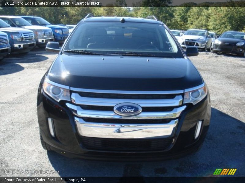 Black / Charcoal Black 2012 Ford Edge Limited AWD