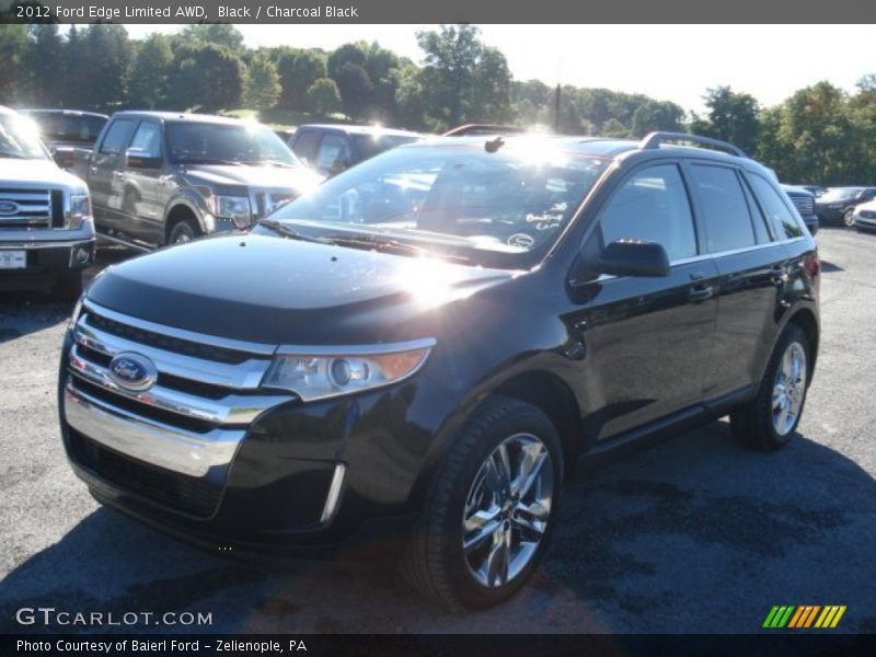 Black / Charcoal Black 2012 Ford Edge Limited AWD