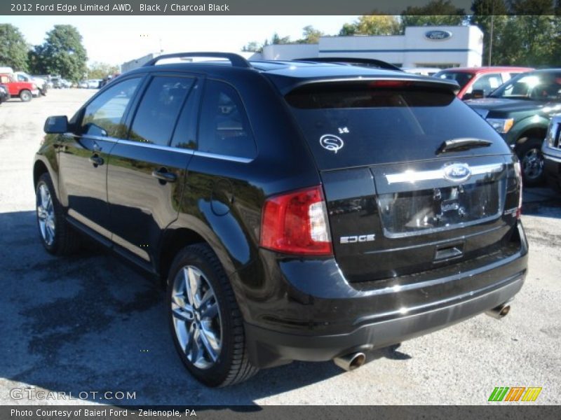 Black / Charcoal Black 2012 Ford Edge Limited AWD